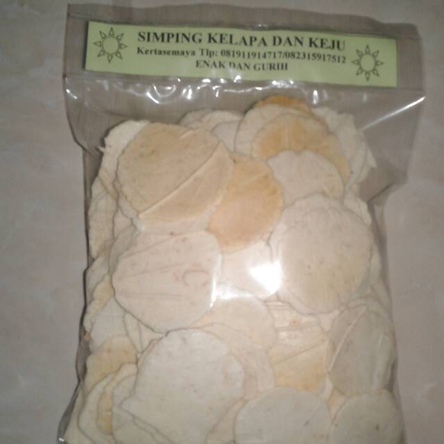 

Simping kelapa keju 250 grm