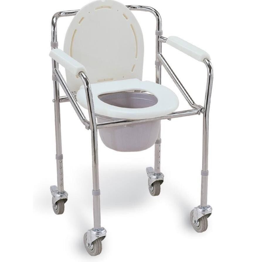 TERBARU COMMODE CHAIR - KURSI TEMPAT BAB - DELUXE COMMODE CHAIR - PISPOT BAB - STANDAR