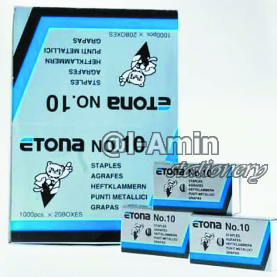 

Isi Staples "Etona" No.10