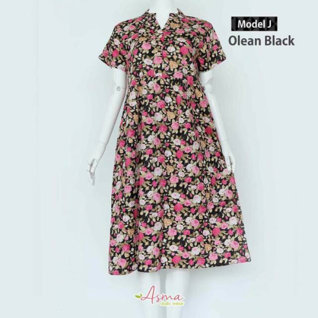 Asma Daily Wear -model J- Olean Black