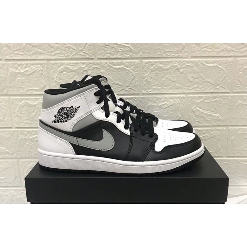 jordan 1 mid white shadow