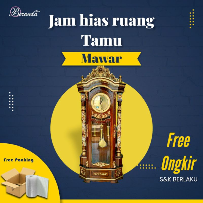 Almari jam ruang tamu kayu jati mawar-lemari jam ruang tamu terbaru 2022