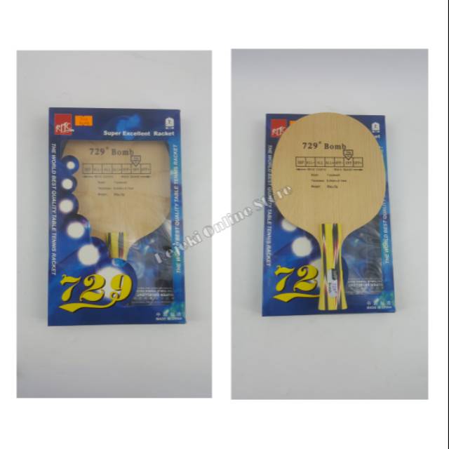 KAYU BET TENIS MEJA 729 BOMB