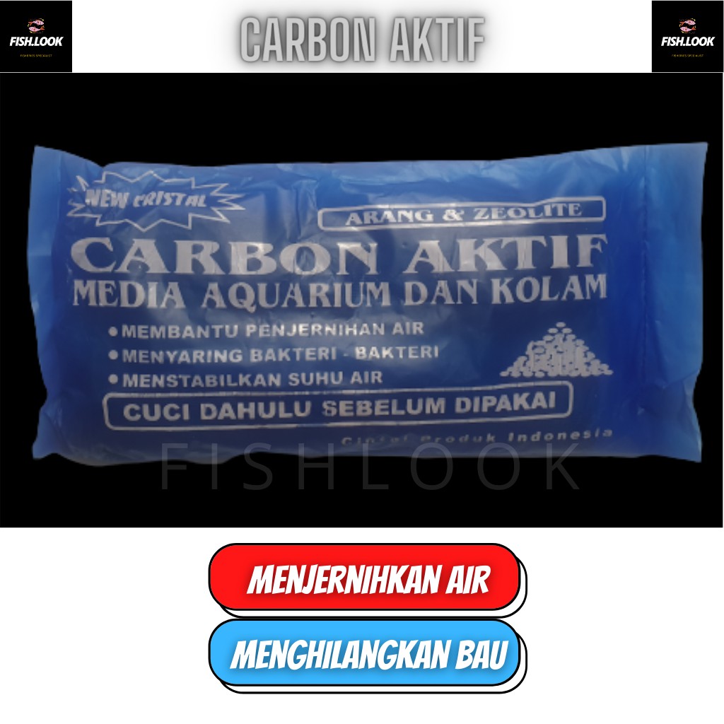 filter karbon carbon aktif active aquarium aquascape