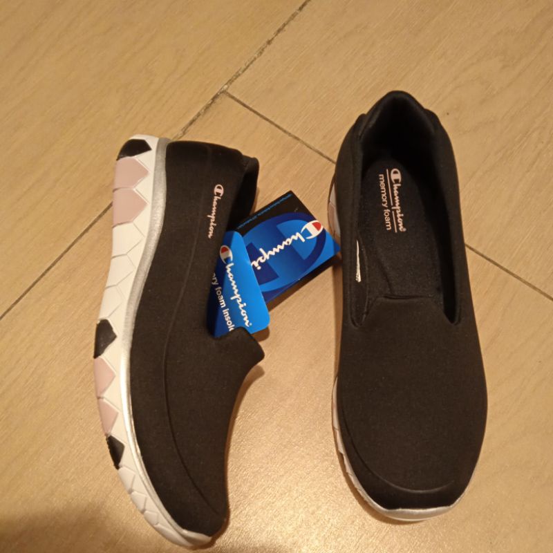 PAYLESS BY champion Women's Raven Slip On - BLACK/PINK(188632)