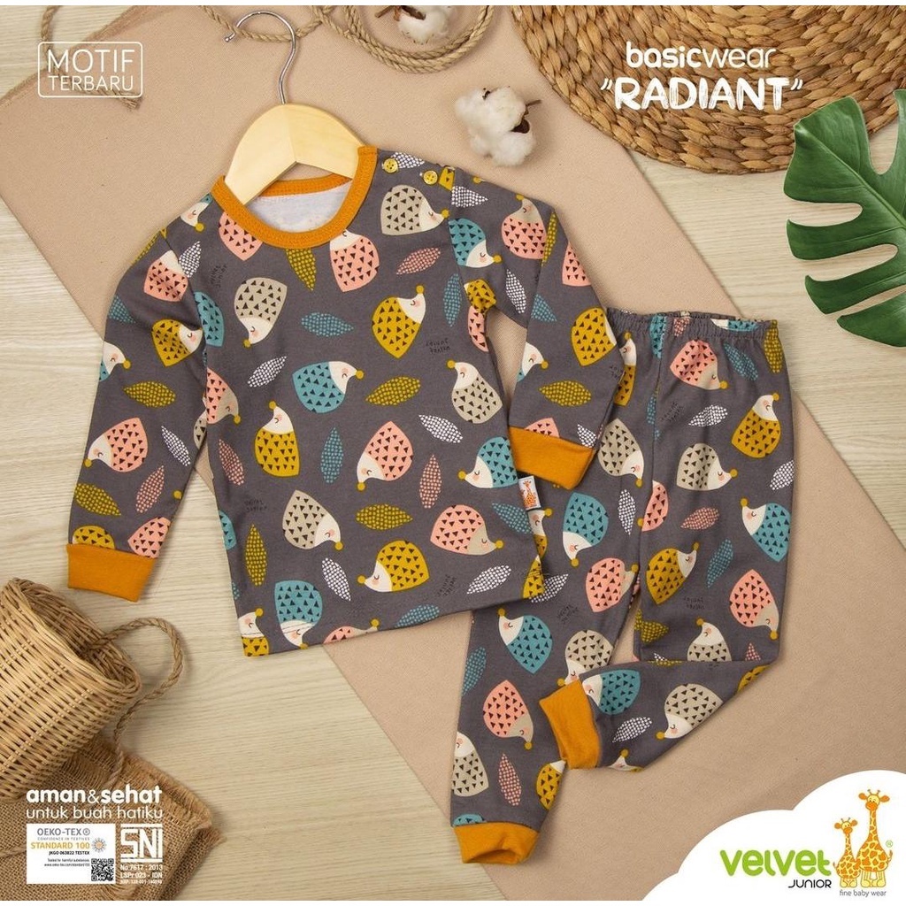 Velvet Junior Dreamwear Piyama Unisex / Series Radiant 1pcs