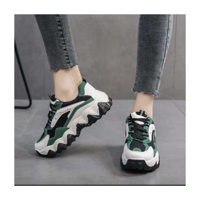Unik SEPATU SNEAKERS VPN69 - Hijau 37 Murah