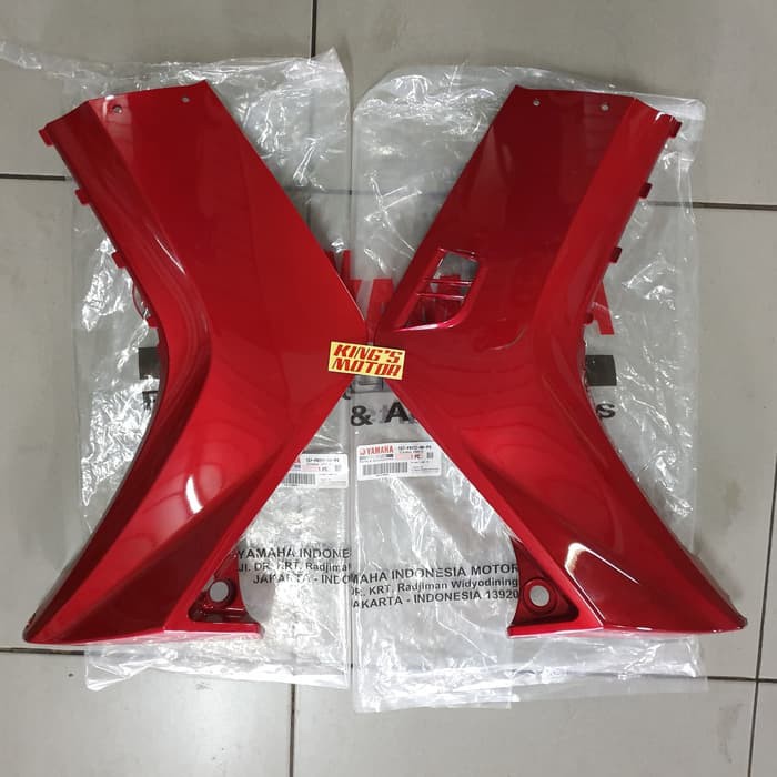 SAYAP LUAR JUPITER MX SEPASANG MERAH MARUN (2006-2010) ASLI YAMAHA