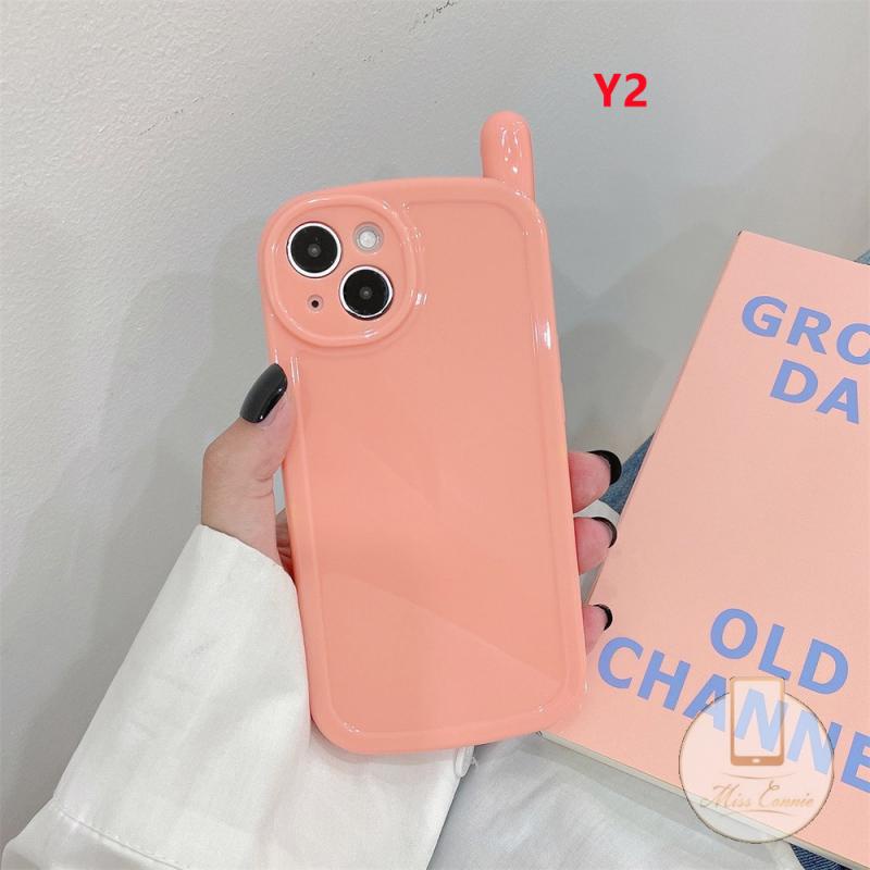 Soft Case TPU Glossy Warna Permen Macaron Polos Cover iPhone 11 12 13 Pro MAX 11 Pro MAX XR X XS MAX 7 8