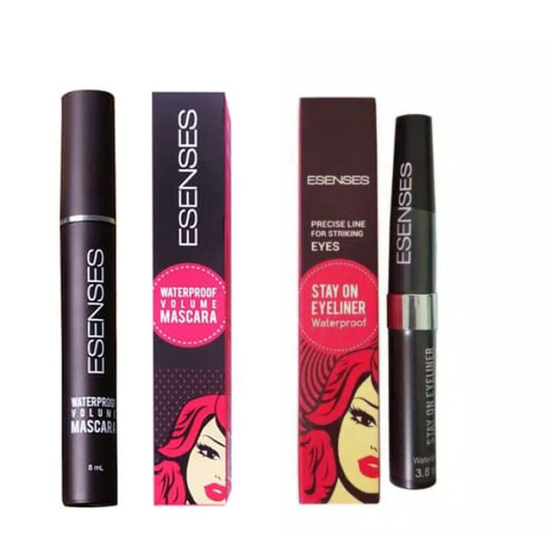 Esenses waterproof mascara / eyeliner / eyeliner pen BPOM