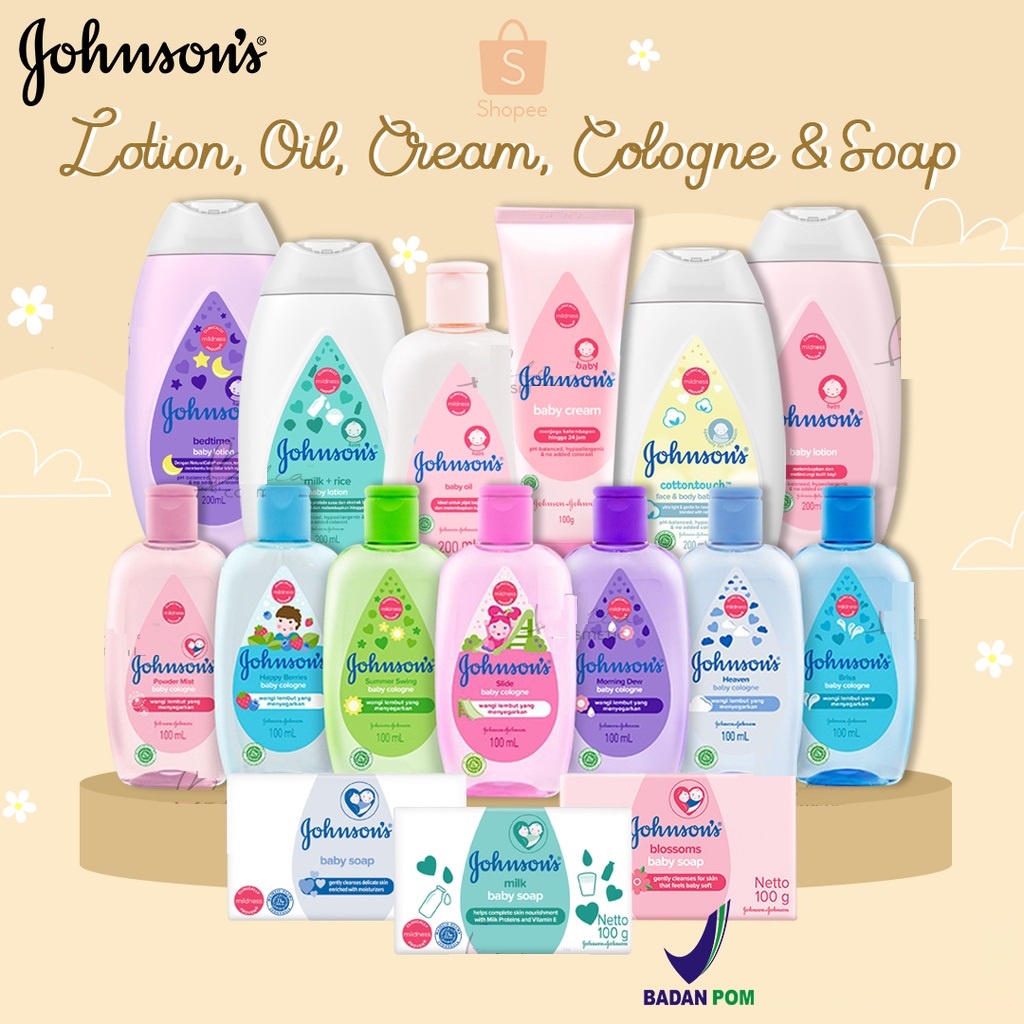 ❤ RATU ❤ JOHNSON'S BABY ❤ - Lotion | Oil | Cream | Cologne | Minyak Bayi | Krim Bayi | Minyak Bayi |