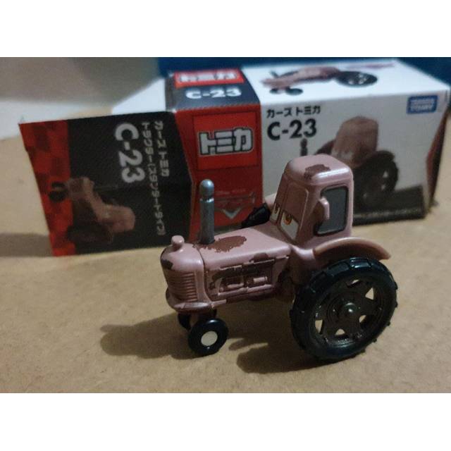Tomica Cars C-23 Tractor   Disney Pixar Ori Ve4294