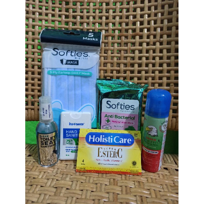 Hampers Ramadhan Tipe 1 / Parcel Travel Kit New Normal Alat Kesehatan