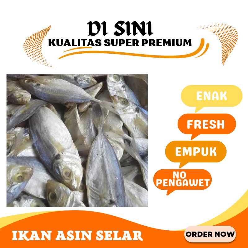 

Ikan Asin Selar 1kgKualitas Supet Premium by Sayiran Segar Garut