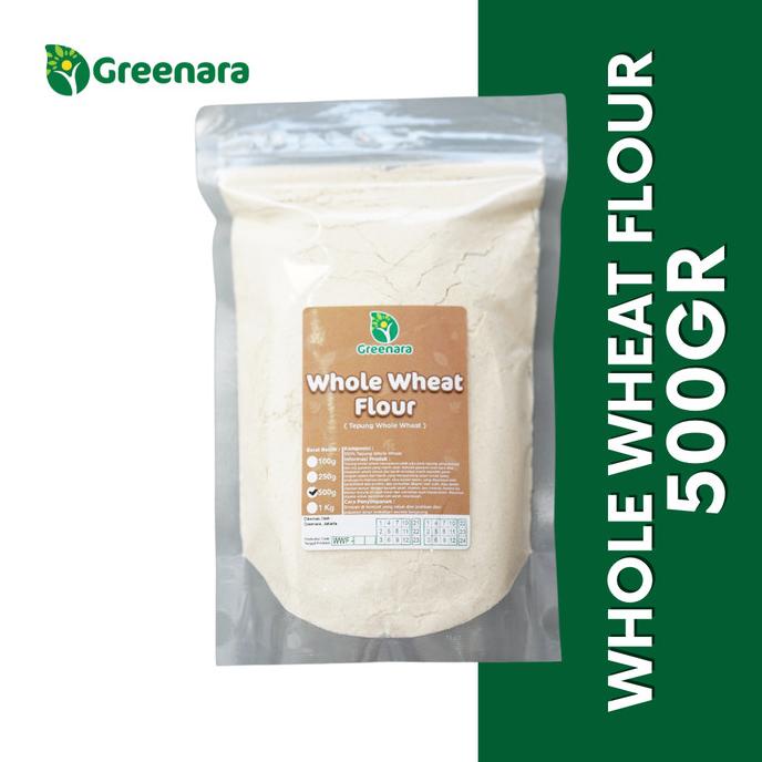 

Wholemeal Flour 500gr / Tepung Whole Meal Gandum utuh