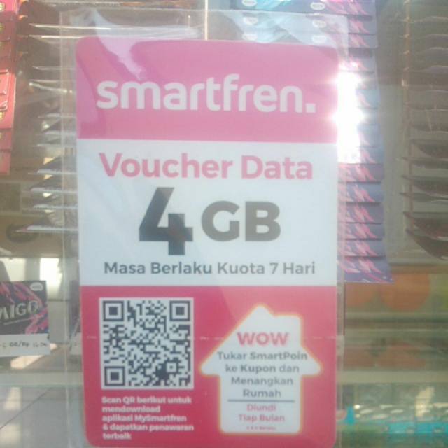 Vocher smartfren 4GB