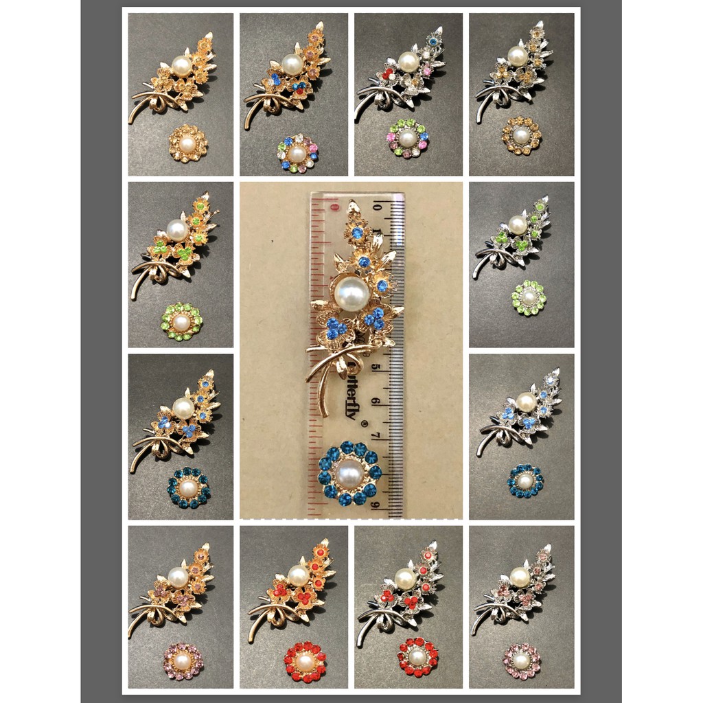 554 - Bros couple set ibu & anak / Bros dada kebaya muslim / Bros hijab set ibu & anak