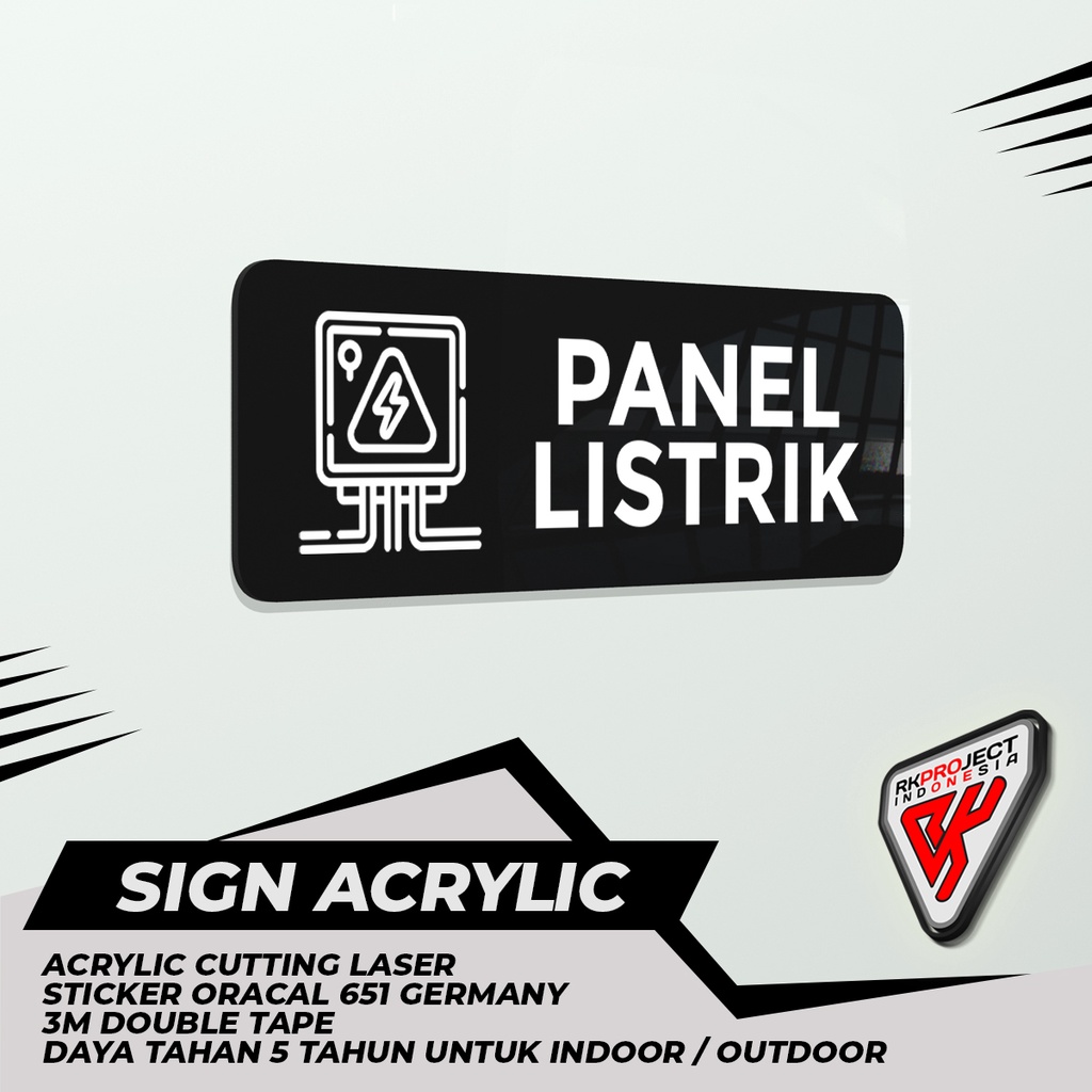 

SIGN BOARD AKRILIK PANEL LISTRIK