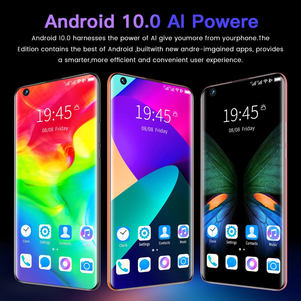 NEW LAUNCH】Smartphone X70 Pro 5G/4G 7.5 inch [12/512] RAM 12GB ROM 512GB - X60 Real-Time Extreme Night Vision, Ultra-Sensing Gimbal Camera