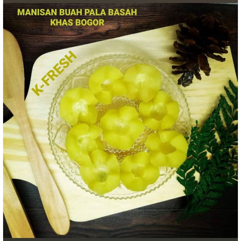 

MANISAN BUAH PALA BASAH 500 GRAM