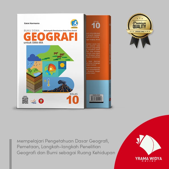 Yrama Widya - Geografi SMA/MA Kelas 10 (Premium)