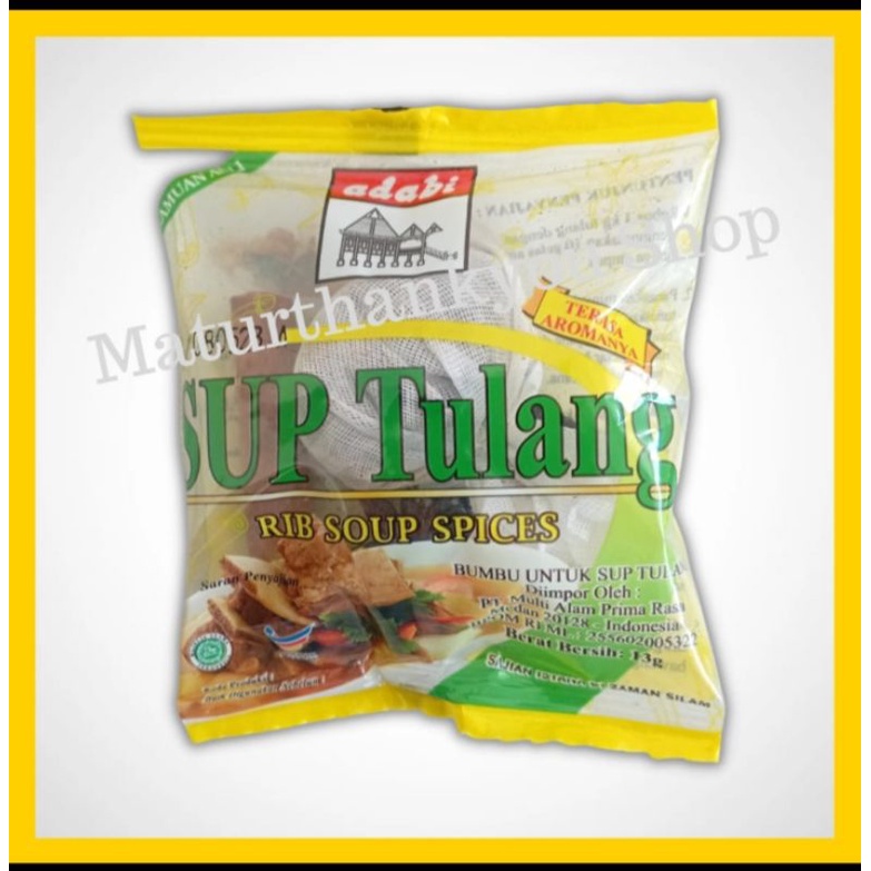 

Sup Tulang Adabi