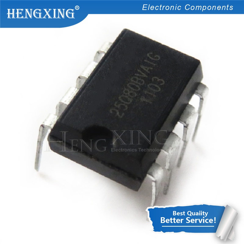 50pcs Ic W25Q80BVAIG W25Q80 25Q80 DIP-8