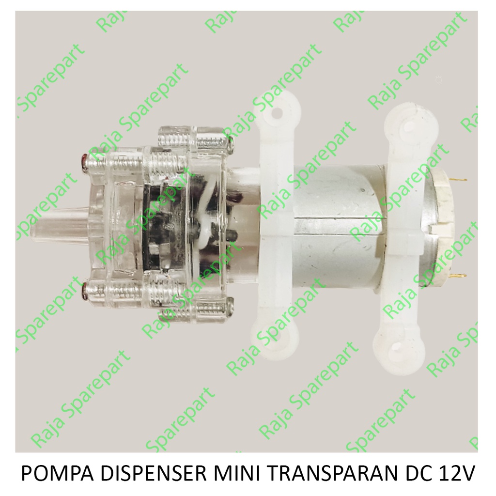 POMPA DISPENSER MINI TRANSPARAN DC 12V