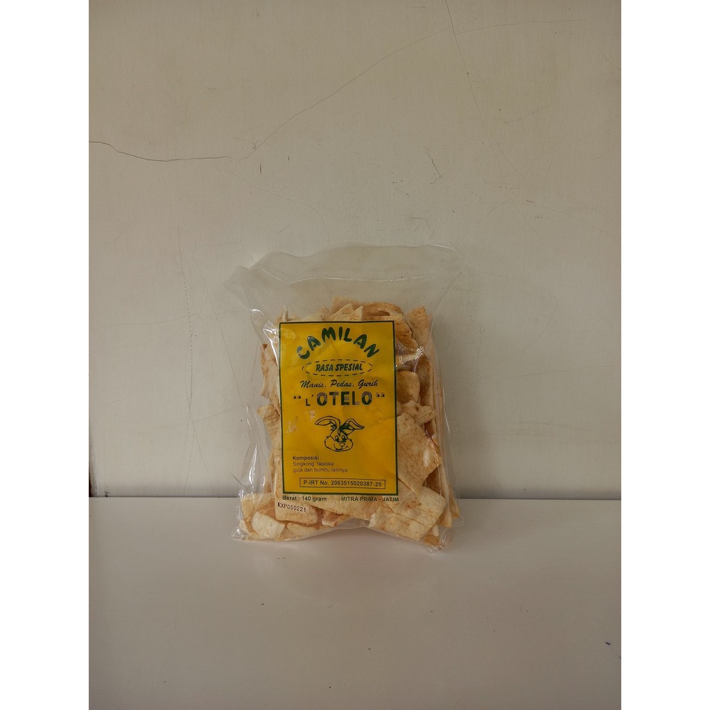

Kripik Singkong Serat cap Otelo 140 gram