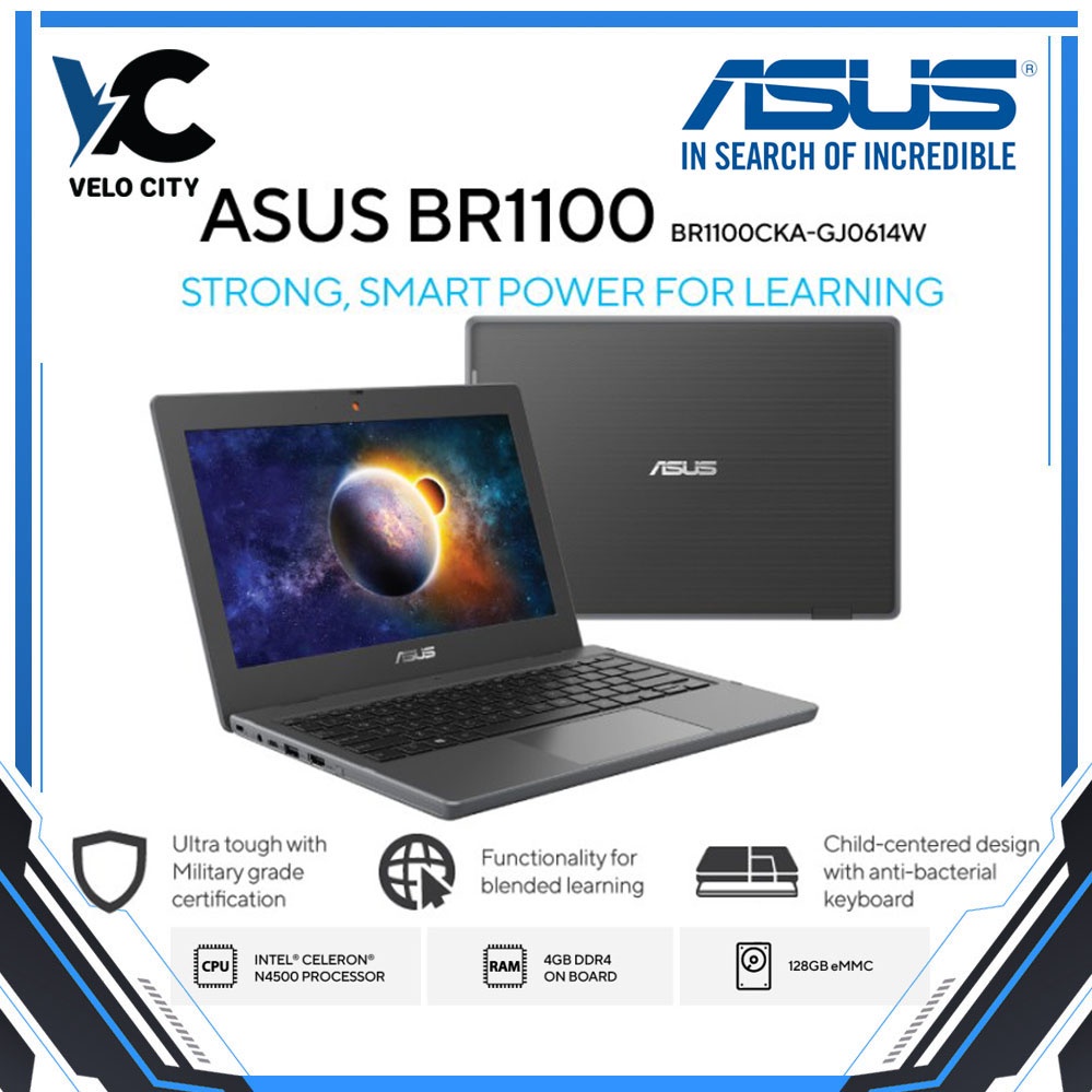 ASUS BR1100CKA-GJ0614W Intel N4500 4GB 128GB Windows 11 Original