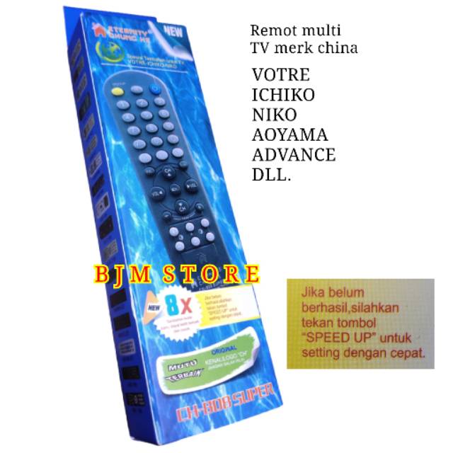 Remote TV Multi Cina / Remot TV Tabung China SP 808