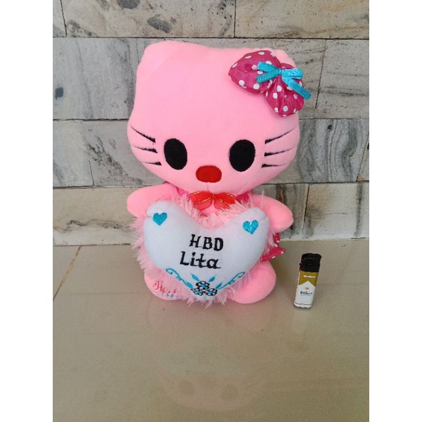 BONEKA HELLO KITTY UKIR NAMA