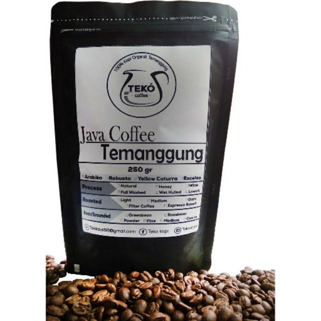 

Kopi Arabika Natural Sumbing Temanggung