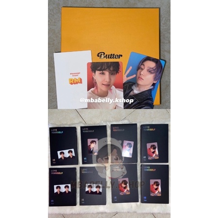 ALBUM UNSEALED BTS BUTTER DAN TEAR O&R