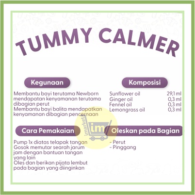 GENTLE BABY TUMMY CALMER / MINYAK TELON / ESSENTIAL OIL AROMATHERAPY / OBAT MASALAH KESEHATAN ATASI MASALAH PERUT KEMBUNG, SEMBELIT DAN DIARE