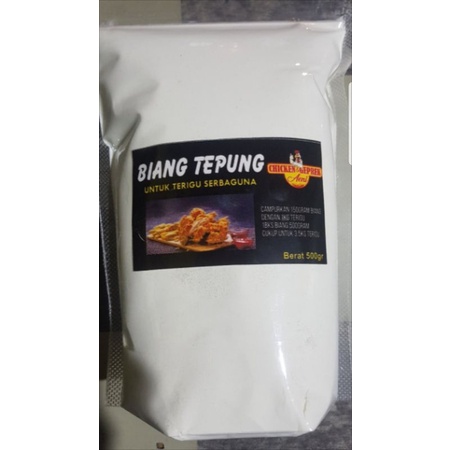 

Biang tepung terigu bumbu untuk tepung crispy