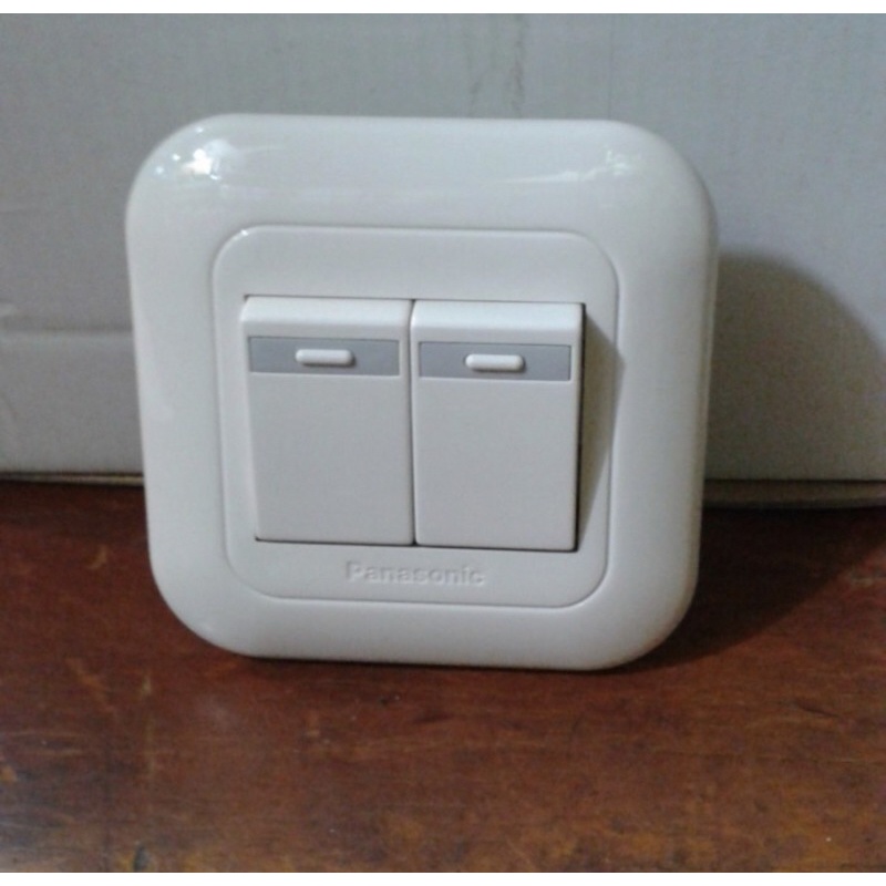 saklar seri panasonic saklar ganda saklar 2 gang panasonic