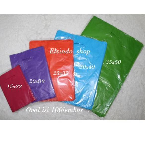 

↕hd Plastik Packing 15x22cm pon oval/ada handle ✰ (Sale)