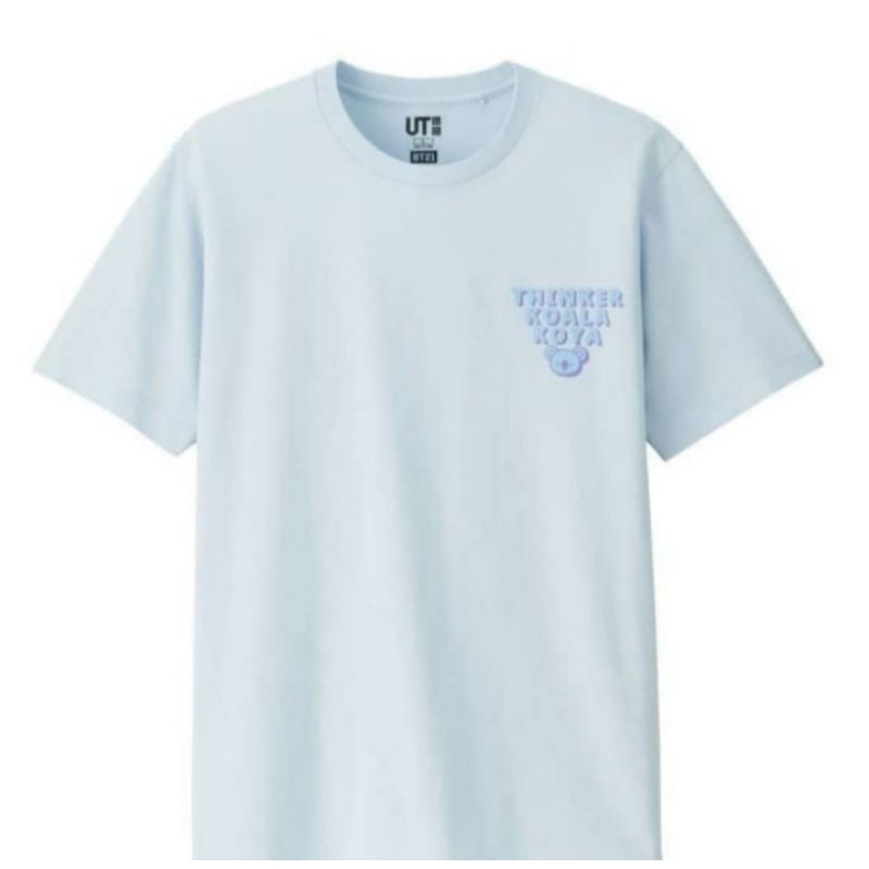 Uniqlo x BT21 Thinker Koala Koya Light Blue