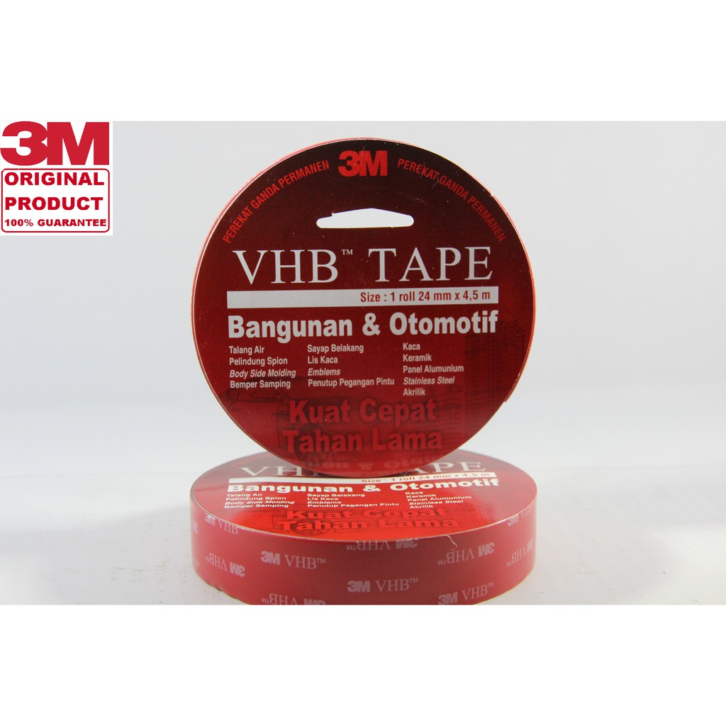 3M VHB Double Tape Automotive 4900 24mm x 4,5M Original
