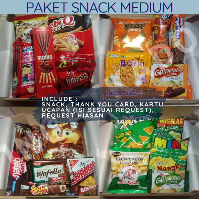 

[MEDIUM] HAMPERS WISUDA | KADO ULANG TAHUN | GIFTBOX | SNACKBOX