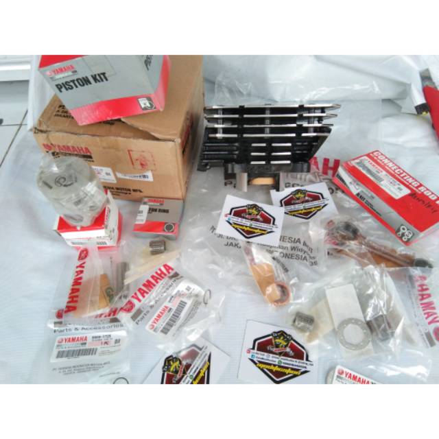 CYLINDER BLOK SET PISTON STANG SEHER RX KING ORIGINAL YP1 YP2