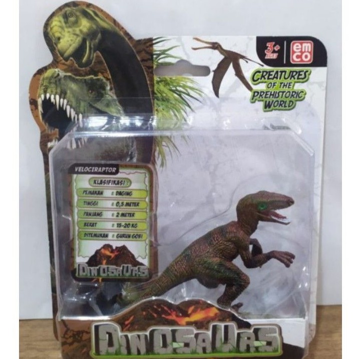 Maina Dinosaurus Emco Dinosaurs Velociraptor