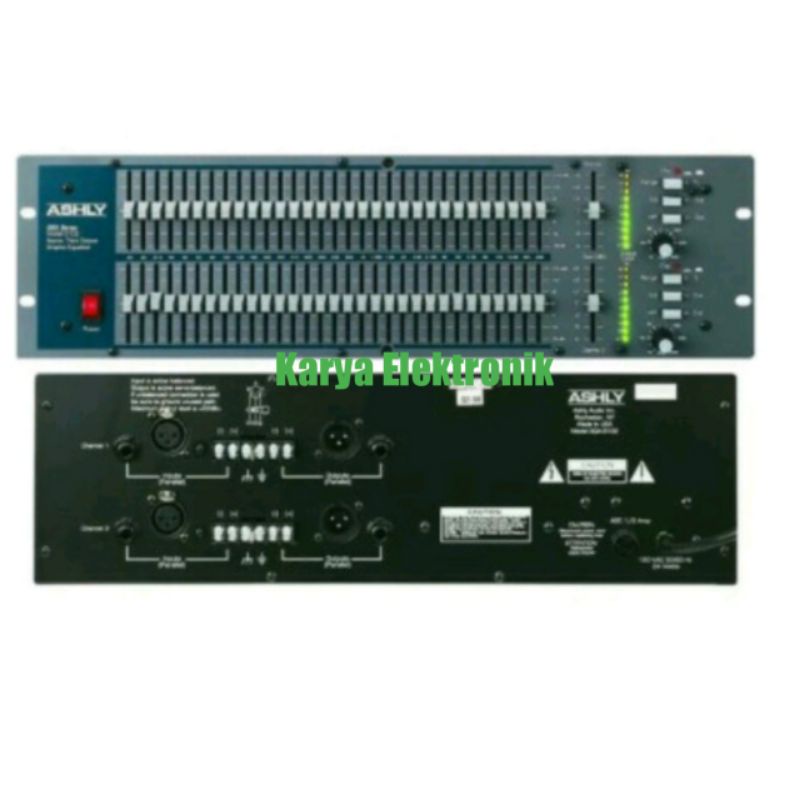 equalizer ashly gqx3102 ashly3102 3102 (2x31 channel) grade a (KUALITAS SUPER ) original garansi 1ta