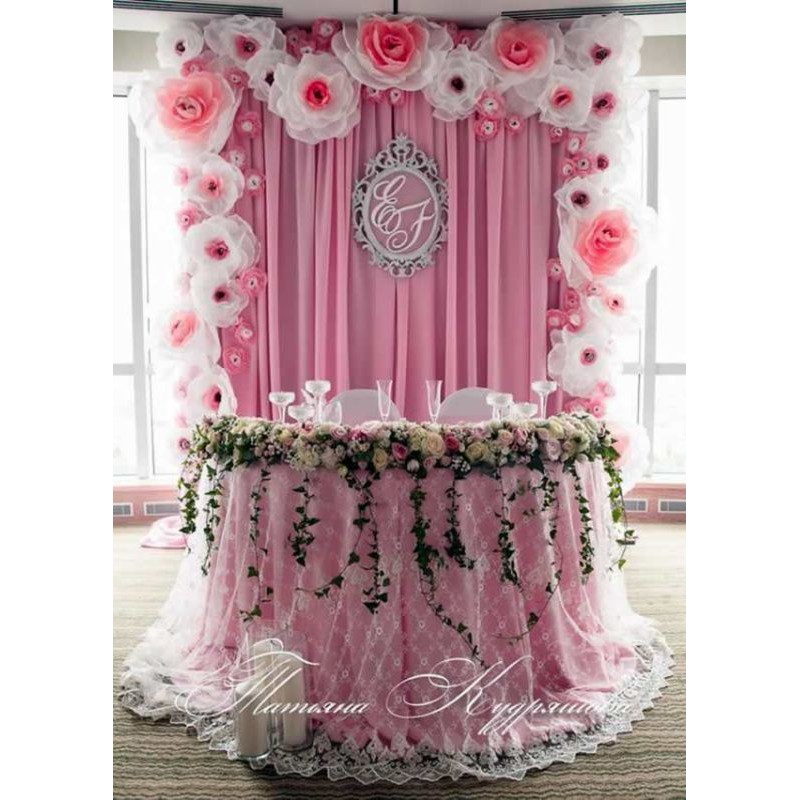 backdrop background polos dekorasi pesta