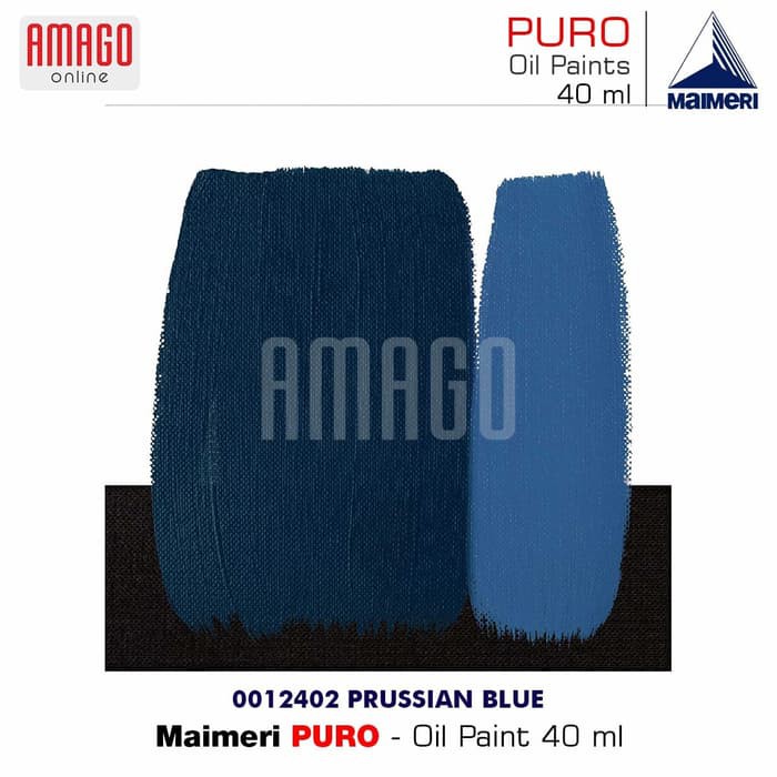 MAIMERI PURO - OIL PAINT - PRUSSIAN BLUE - 40ML - M0012402