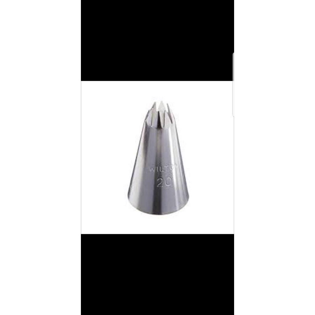 

Spuit tip no 20 Wilton / Ateco korea