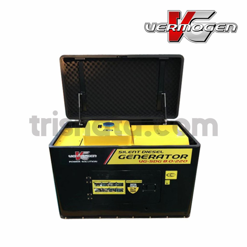VERMOGEN GENSET SILENT 8KVA VG-SDG8.08000W