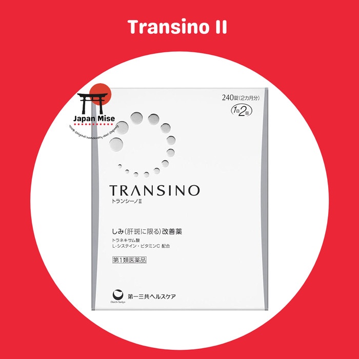 Transino II 2 Skin Whitening Supplement Original Jepang