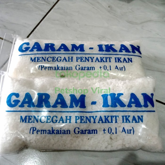 

Garam Ikan 500gr Garam 500gram Crystal Bening Garem Krosok 500 gram